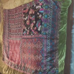 Johnny Was silk scarf